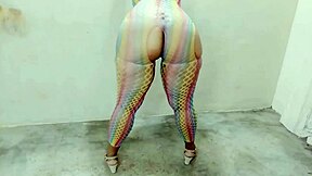 damn, breaking gina's huge ass on bed doggystyle creampie feels incredible