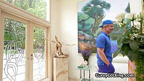 Busty Cheerleader Craves Cock Between Massive Boobs