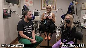 doctor tampa forces channy crossfire's mandatory hitachi orgasm on shaved pussy