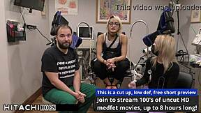 doctor tampa forces channy crossfire's mandatory hitachi orgasm on shaved pussy