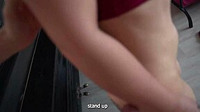 I got this submissive slut a free piano lesson with my cock