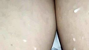 BIG NIPPLED ITALIAN MILF SQUIRTS MILK FROM HOT TITS IN TOILET FUCK