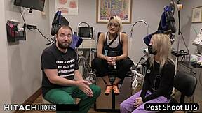 doctor tampa forces channy crossfire's mandatory hitachi orgasm on shaved pussy