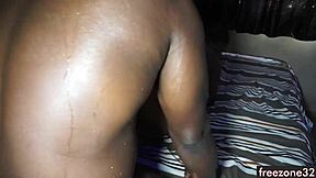 My Thick Oiled Neighbor's Big Cock Slaps Into My Wet Pussy!