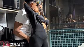 wow that sneaky guy wrecked the married slut till she squirted hard!!