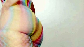 damn, breaking gina's huge ass on bed doggystyle creampie feels incredible