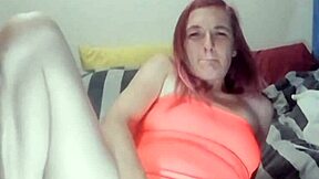 Nympho Milf Fingers and Fists Shaved Pussy to Squirting Orgasm