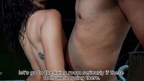 Boss's horny wife sneaks fuck while husband's away?
