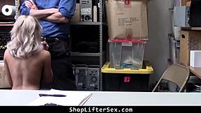 Teen Shoplifter's Backdoor Key Gets Her Punished Hard?