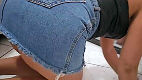 Hey maid, resist my cock? Now your pussy overflows with hot cum!