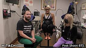 doctor tampa forces channy crossfire's mandatory hitachi orgasm on shaved pussy