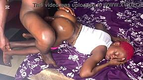 Beautiful Lady Bends for Big Black Cock Pounding Till Cum Dripping on Juicy Ass