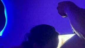 you won't believe this fat ebony ass getting devoured in the dark!