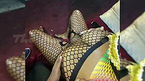 i crave her curvy fishnet body sliding on my cock
