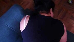 Chubby Latina BBW Bent Over for Intense Doggystyle Pounding Big Ass Shaking