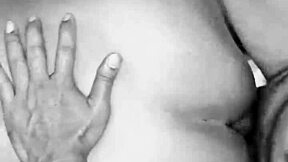 colombian big ass slut takes monster cock hardcore anal in black and white orgasm blast