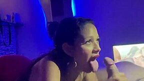 you won't believe this fat ebony ass getting devoured in the dark!