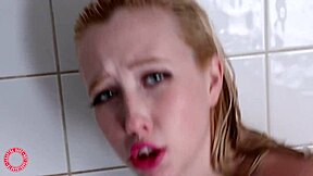 shower slut samantha rone pounds pink toy in wet pussy frenzy