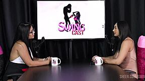 edna samara tifany rocha swing cast sheer red glamour