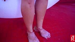 hot blonde screams in ecstasy taking bbc bareback anal prolapse and huge gape