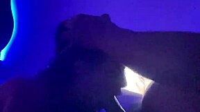 you won't believe this fat ebony ass getting devoured in the dark!