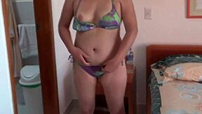 Stepson Fucks Mom On Beach. He Cums All Over Hairy Pussy