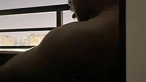 blowjob on hotel balcony roommate amateur couple deepthroat nysdel