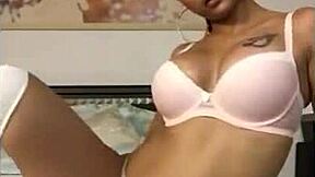 super sexy cuban latina shakes her massive phat ass in bra and panties on webcam