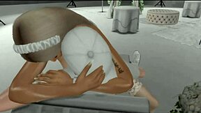 Nicki and Chyna share heavenly ebony threesome with big asses and tits