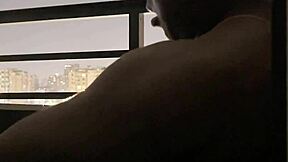 blowjob on hotel balcony roommate amateur couple deepthroat nysdel