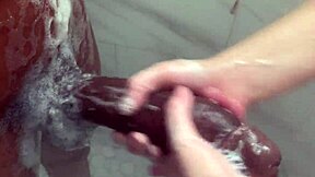 Big stepsis strokes stepbro monster bbc while parents away home