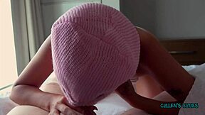 lola aiko wakes up horny for deepthroat morning cumshot facial