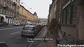 Tricky Agent Tricks Elisaveta into Wild Teen Fuck