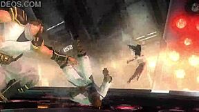 doa 5 momiji goes nude in intense tag team wrestling ryona