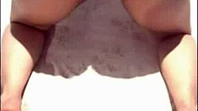 Pawg Latina Sucks Raw Then Takes Huge Cock Deep in Tight Asshole Doggystyle Leather Skirt Pov