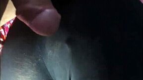 i finally got to fuck my sexy neighbor in tight yoga leggings after her boyfriend left during our gym webchat
