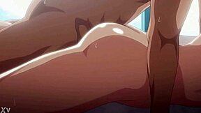 Hentai babe gets fucked hard before quickie cumshot blast