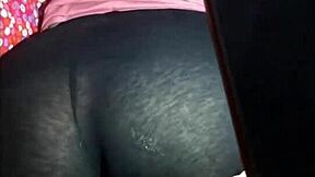 i finally got to fuck my sexy neighbor in tight yoga leggings after her boyfriend left during our gym webchat
