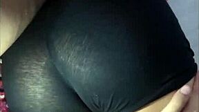 i finally got to fuck my sexy neighbor in tight yoga leggings after her boyfriend left during our gym webchat