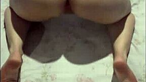 Pawg Latina Sucks Raw Then Takes Huge Cock Deep in Tight Asshole Doggystyle Leather Skirt Pov