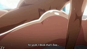 Hentai babe gets fucked hard before quickie cumshot blast