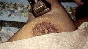 stepbrother gently shaves stepsister's body and intimate hair all smooth