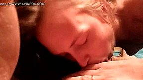young cute russian blonde teen masturbates squirts loves boyfriend cum on small tits