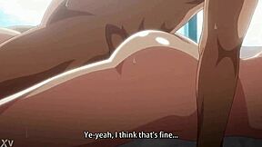 Hentai babe gets fucked hard before quickie cumshot blast