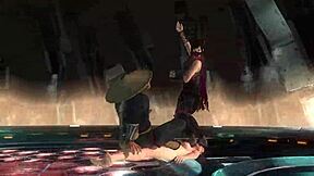 doa 5 momiji goes nude in intense tag team wrestling ryona