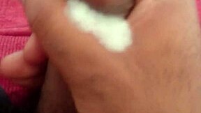 hey, watch my first homemade cumshot video while alone at home