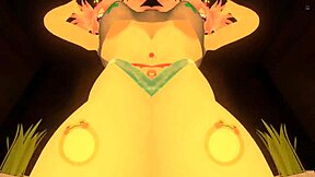 hungarian vtuber minnah mia dances seductively on live cam