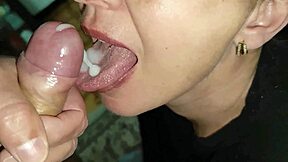 Dont tell unfaithful milf stepmom blowbang cumshot facial swallow cheating sloppy blowjob pov