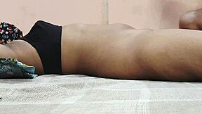 desi boy rams his horny khala's tight wet pussy in bedroom frenzy