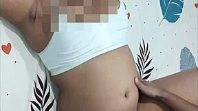 Tailor measures bhabhi's deep pussy with his thick cock hindi moans